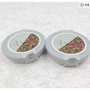 Set Of 2 w&p FBA free Microwave Safe Lunch Bowl In Slate Light Gray